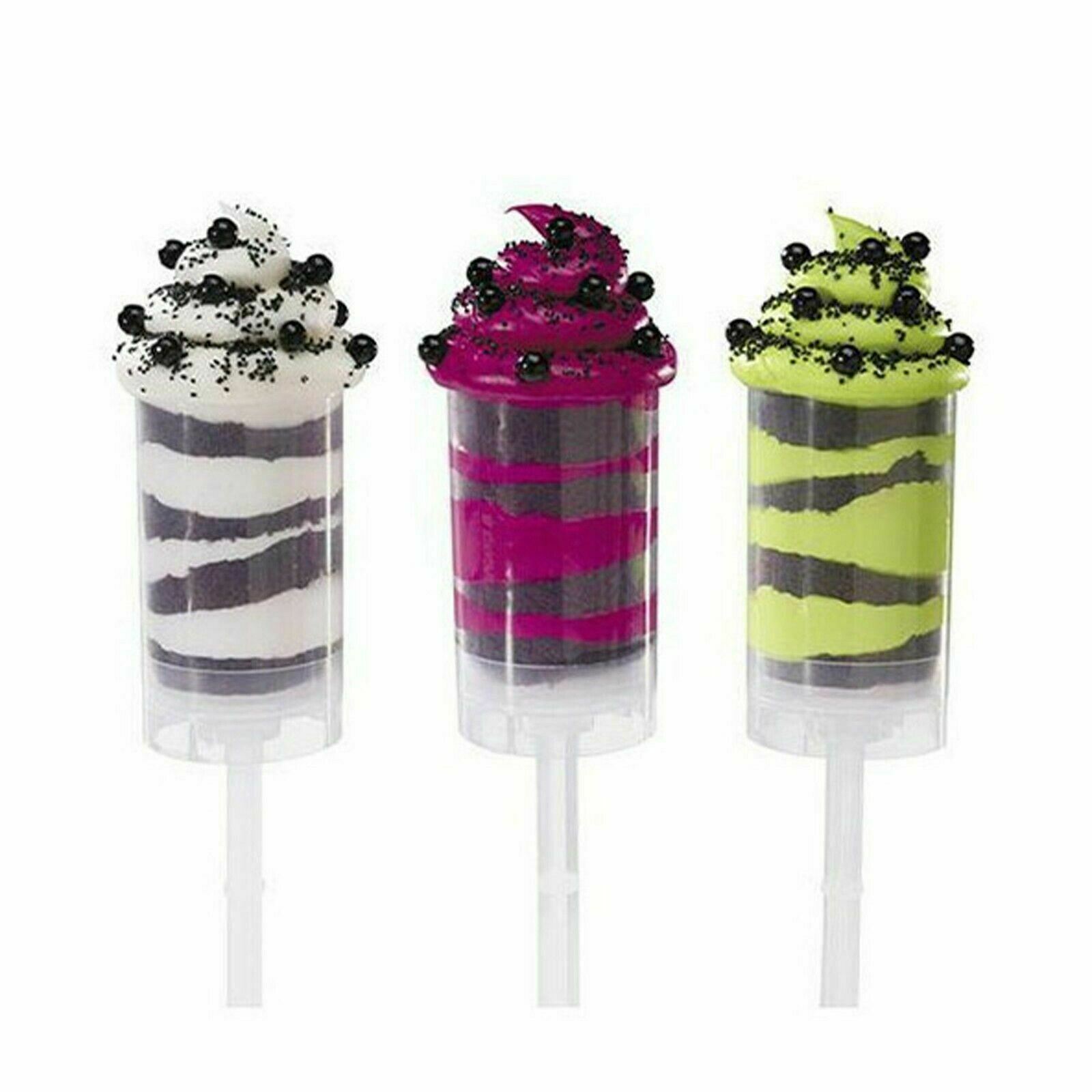 Set of 8 Handy Gourmet Cake Push Pop Makers brand new in box - Fresh Stock Dated February 2026