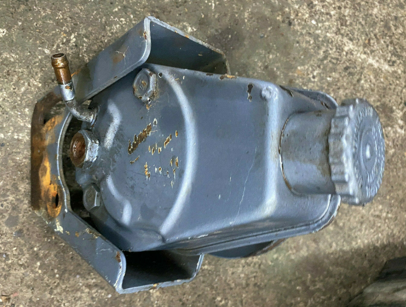 Yamaha 4.3L V6 6T8 Inboard GM Power Steering Pump # 10051100 - Fresh Stock Dated February 2026