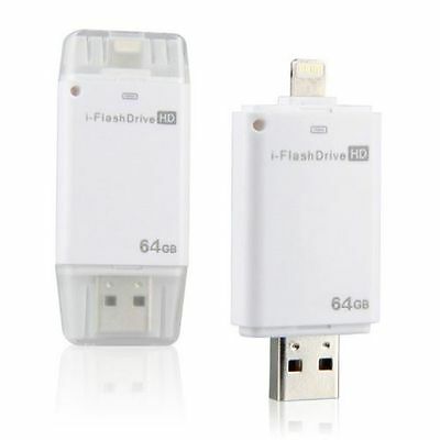 i-Flash 64GB OTG for APPLE iPhone iPad USB Pen Drive Memory Stick Key - Fresh Stock Dated February 2026