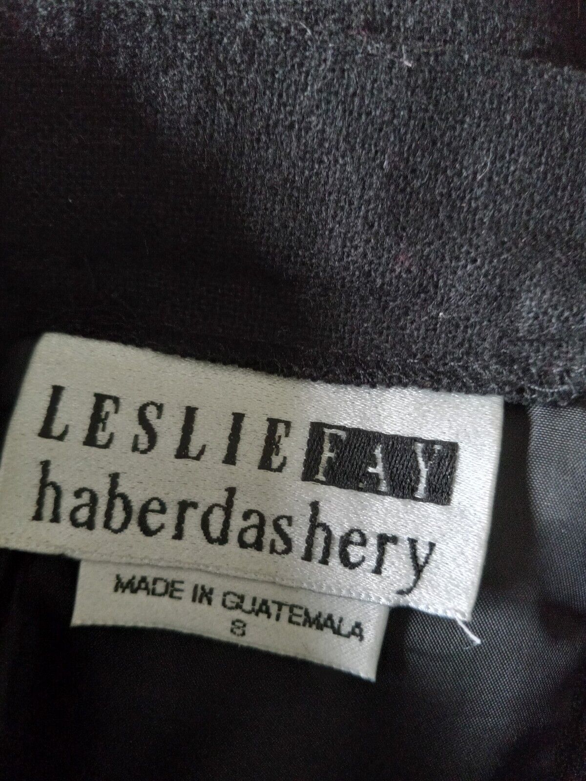 Vintage Leslie Haberdashery Skirt 8 Black Southwestern Print Lined Maxi - Fresh Stock Dated March 2026