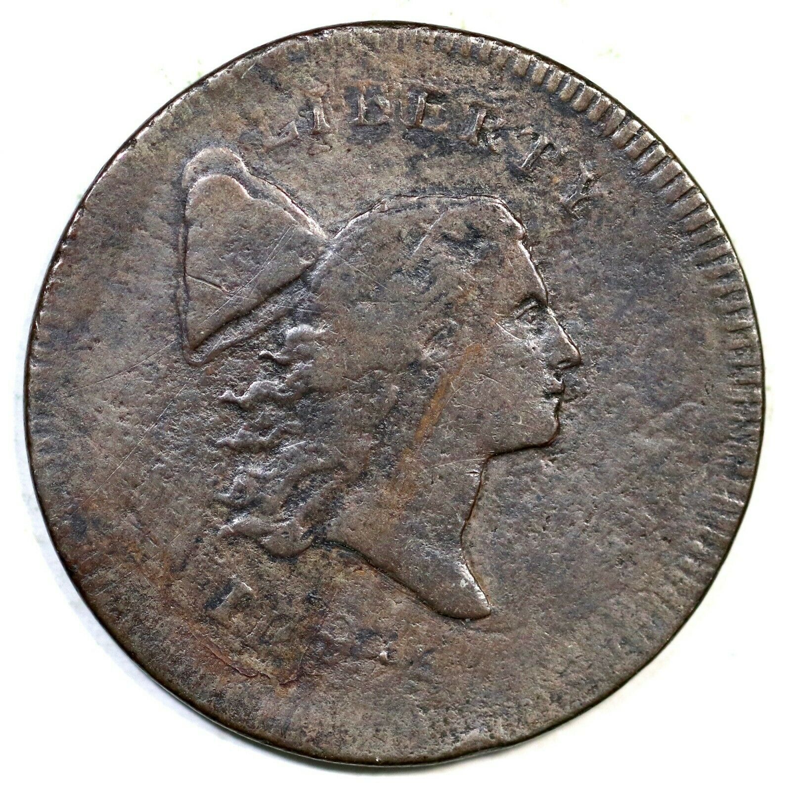 1795 C-6a R-2 Double Struck Liberty Cap Half Cent Coin 1/2c - Fresh Stock Dated February 2026