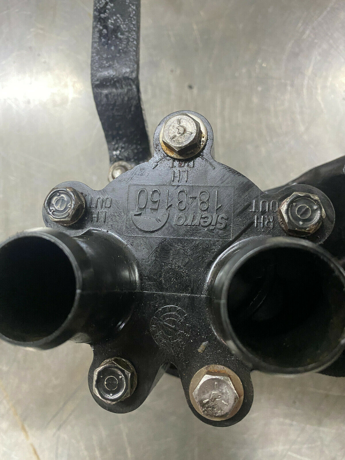 MERCRUISER 5.7L 350 V8 RAW WATER PUMP ASSY with Pulley # 52822-C - Fresh Stock Dated February 2026