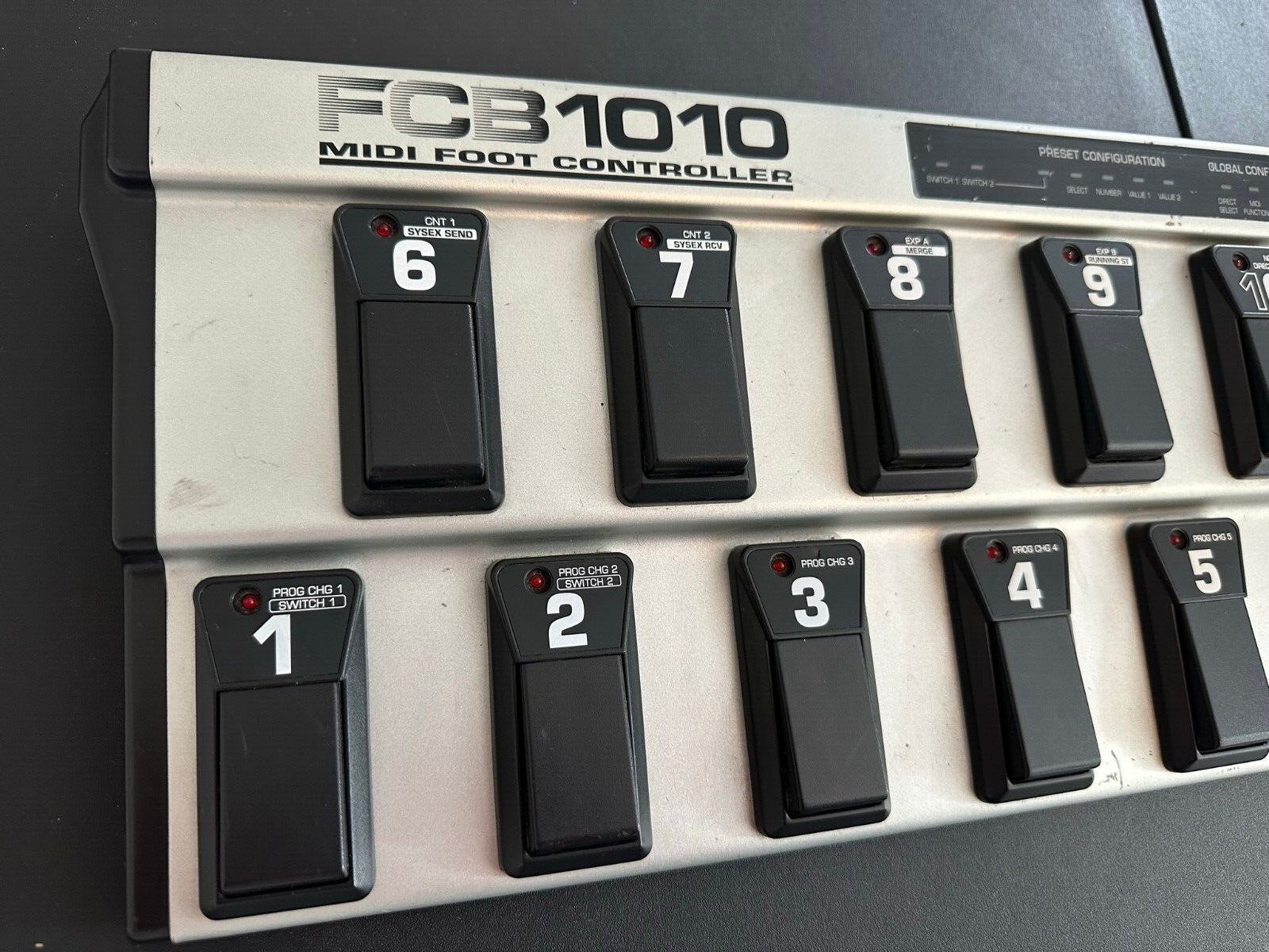 Behringer FCB1010 Ultra-Flexible MIDI Foot Controller - Fresh Stock Dated February 2026