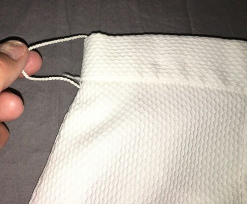 Eddy George vintage embroidered white cotton pique maxi skirt 29