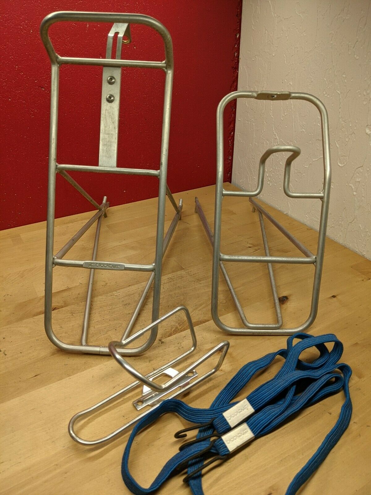 Vintage Jim Blackburn touring Rack Set Front Rear Cage Wrap Around Trek USA - Fresh Stock Dated December 2025