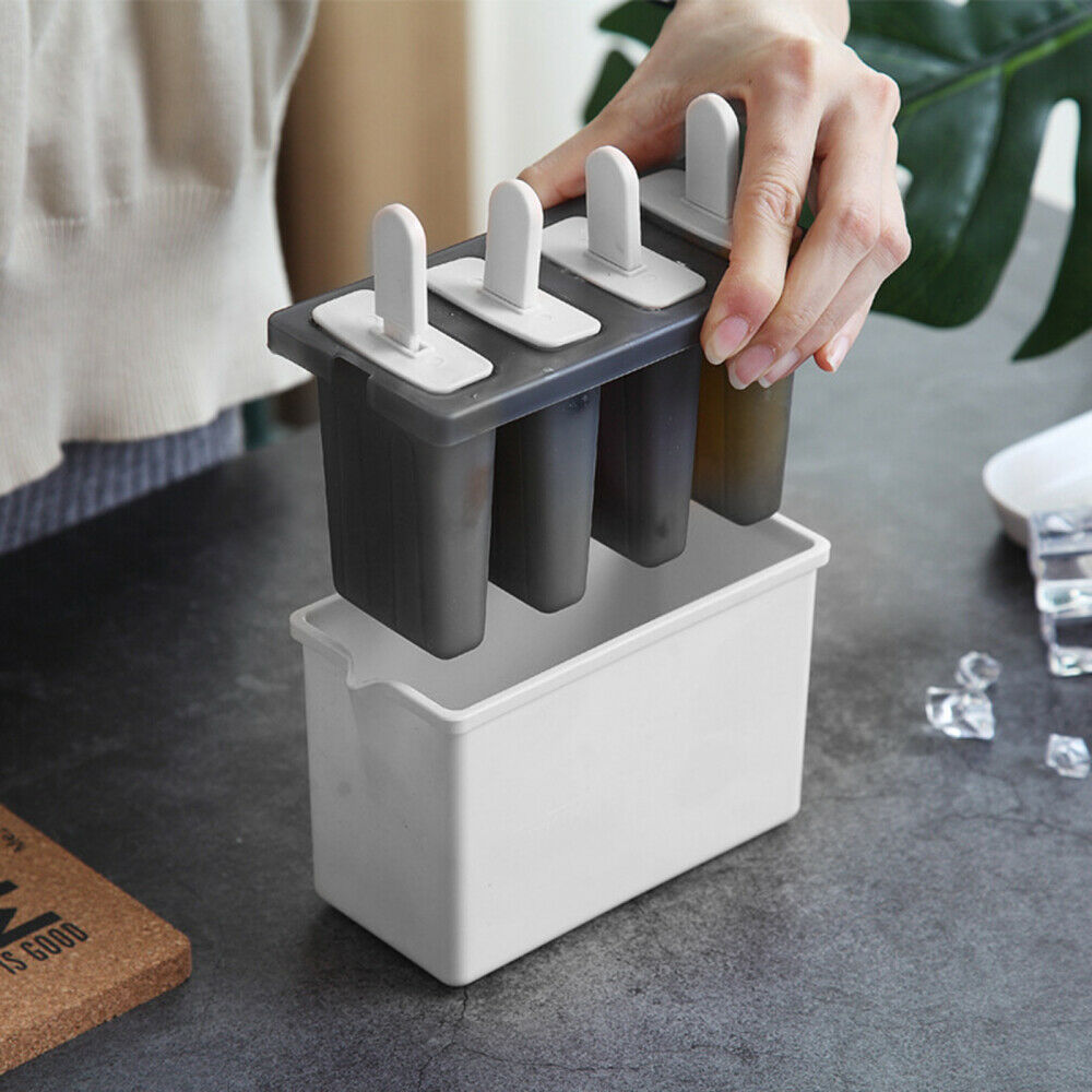 Popsicle Mold Reusable Ice Cream Pop Maker DIY Popsicles Ice Cream Mold Summer - Fresh Stock Dated February 2026