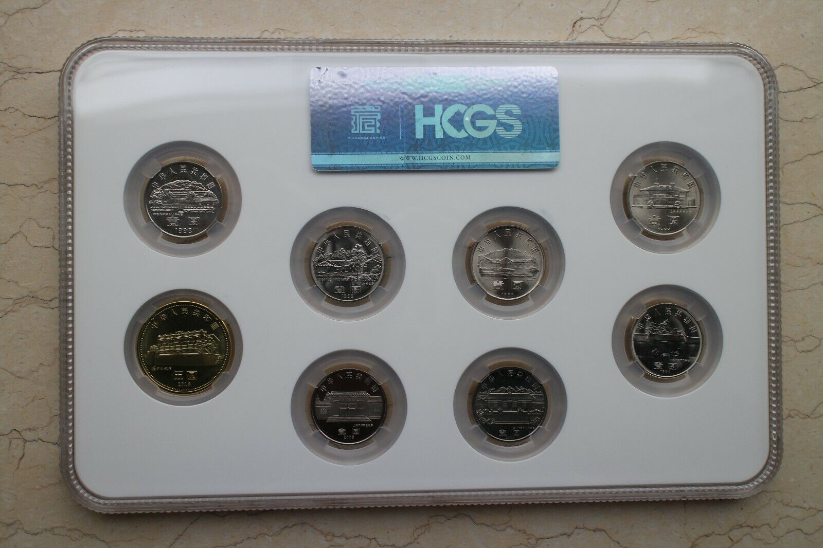 China 8 Great Men Series Set - Complete Eight coins - Fresh Stock Dated February 2026