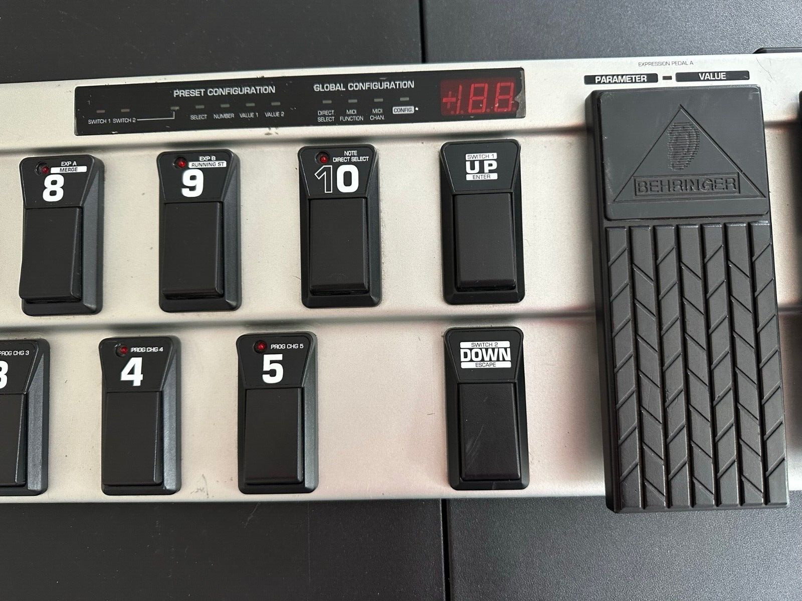 Behringer FCB1010 Ultra-Flexible MIDI Foot Controller - Fresh Stock Dated February 2026