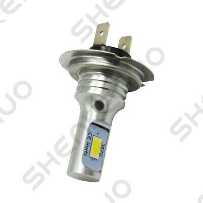 For Suzuki GSXR 1000 750 600 Hayabusa Hi/Lo Beam Ice Blue H7 LED Headlight Bulbs - Fresh Stock Dated February 2026