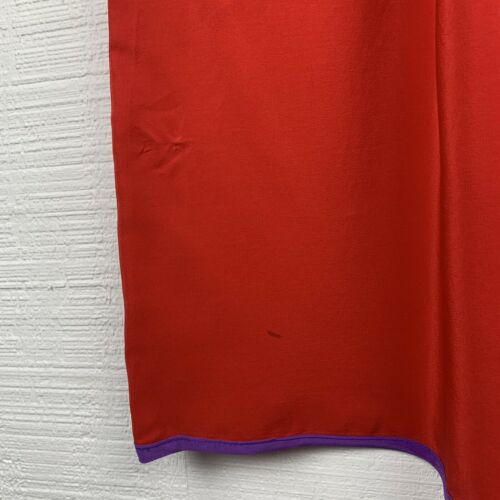 Miss O Oscar De La Renta Skirt Set 4 Womens Vintage Red Silk Camisole Pencil - Fresh Stock Dated March 2026