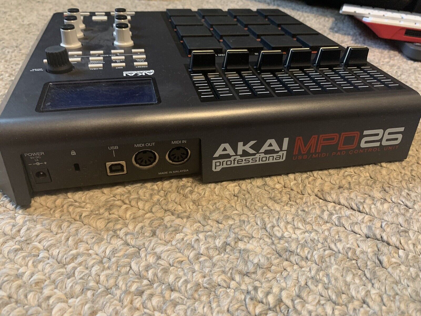 Akai mpd 26 Midi Controller with mpcstuff pad upgrade - Fresh Stock Dated February 2026