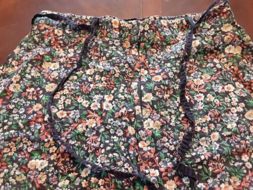 Vintage 1960s Floral Tattoo Of California Cotton Skirt See Measurements - Fresh Stock Dated December 2025