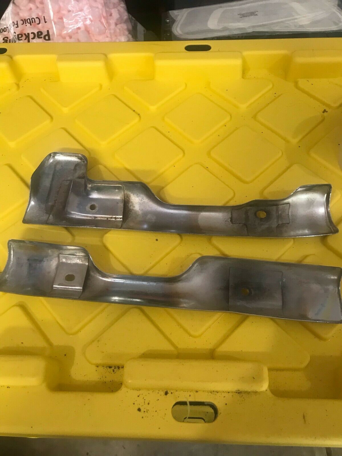 Honda GL500 Boot Guards/Exhaust Shields - Rechromed - Fresh Stock Dated February 2026