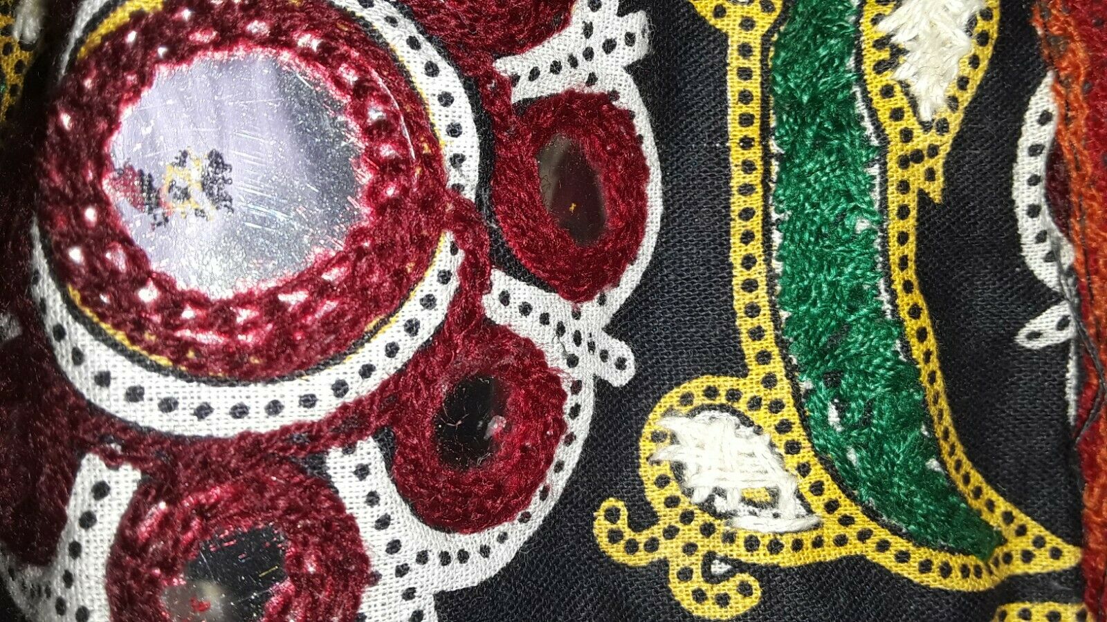 Vintage? Heavily Embroidered Sequin Beaded  Indian Skirt - Fresh Stock Dated February 2026