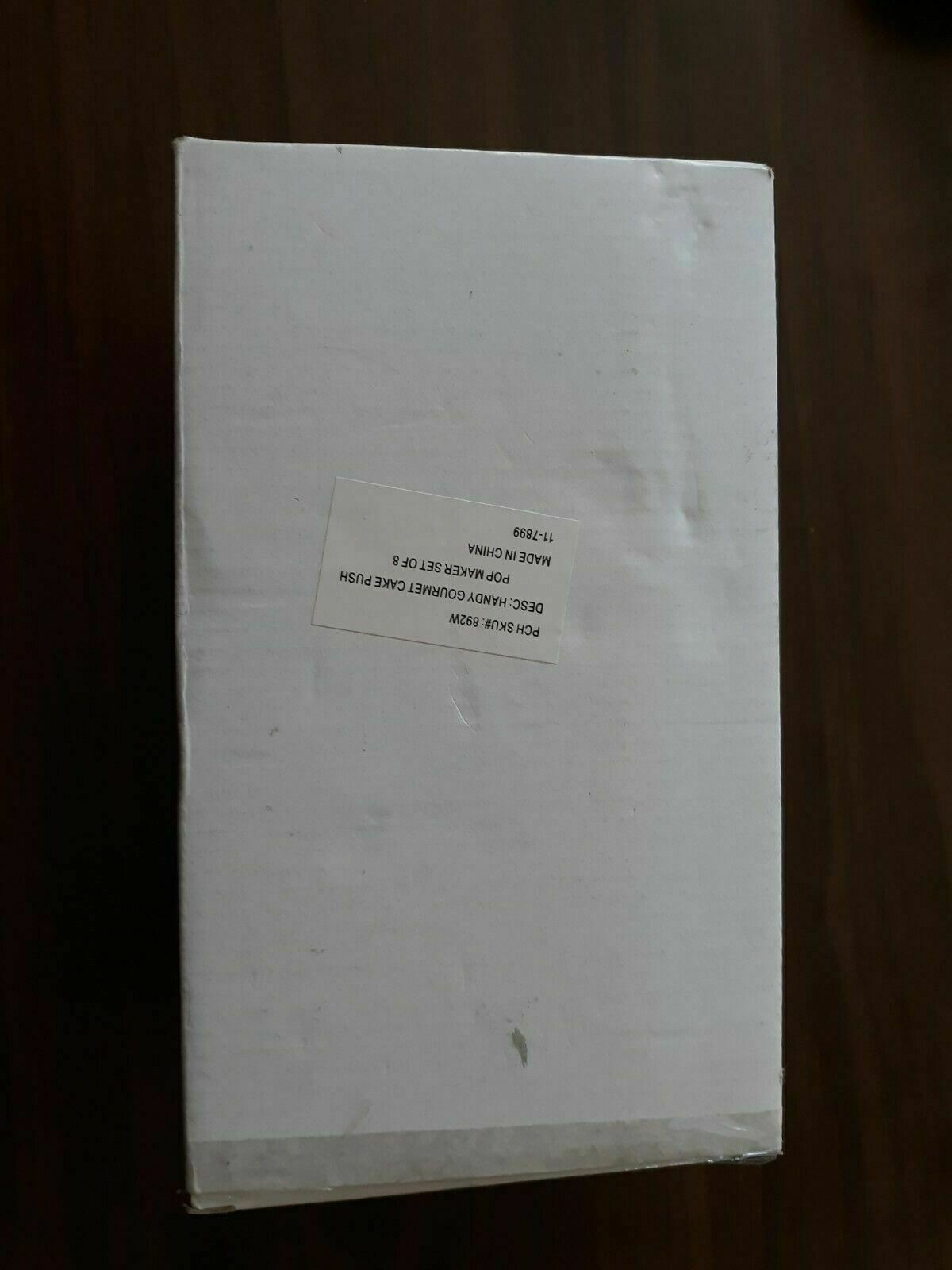 Set of 8 Handy Gourmet Cake Push Pop Makers brand new in box - Fresh Stock Dated February 2026