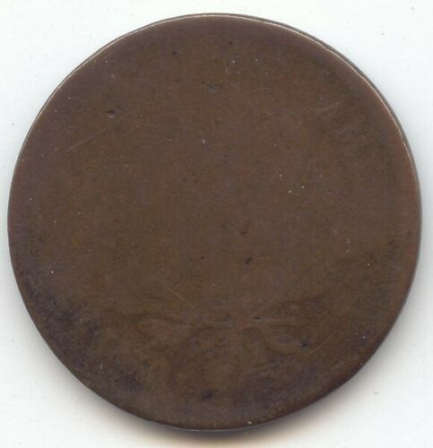 1797 1 above 1 Liberty Cap Half Cent, Clear Date, AG-Good Obverse, Fair Reverse - Fresh Stock Dated February 2026