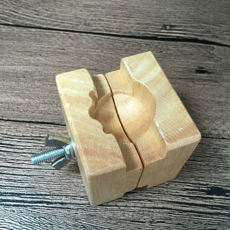 9G05B Wooden Watch Case Movement Holder 40mm 60mm Scratch Free for Watch Repair - Fresh Stock Dated February 2026