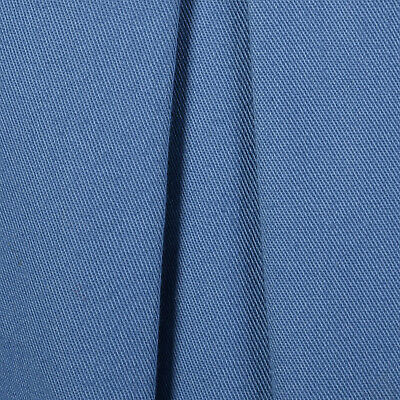 XS 1970s Yves Saint Laurent Rive Gauche Pleated Blue Cotton Skirt Pockets Casual - Fresh Stock Dated March 2026