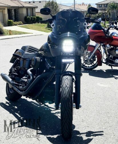 Moons MC Fly Eye Moonmaker 5.75 LED Headlight Lens Harley Dyna Sportster FXR FX - Fresh Stock Dated February 2026