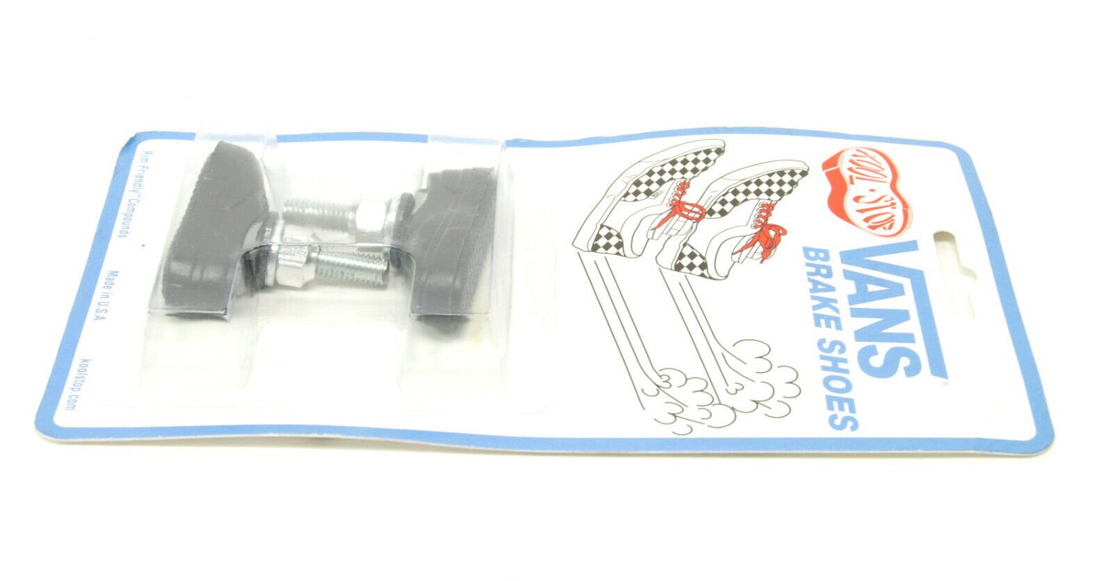 Kool-Stop Vans Brake Pad: Pair, Black - Fresh Stock Dated February 2026