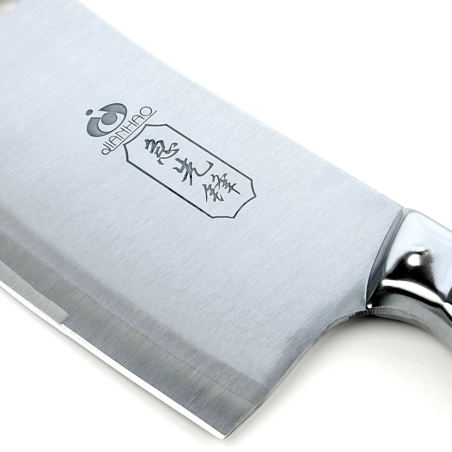 Kitchen 7'' Cleaver Knife Chopper Butcher Stainless Steel for Home Restaurant US - Fresh Stock Dated December 2025