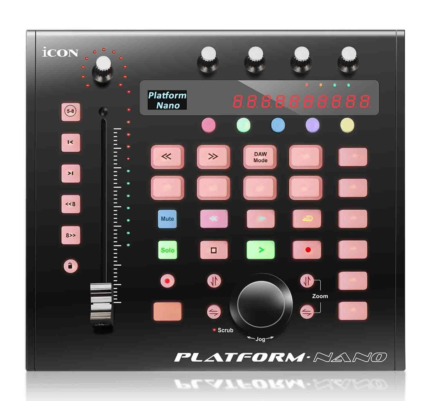 Icon Pro Audio Platform Nano DAW Control Surface With Motorized Fader - Fresh Stock Dated February 2026