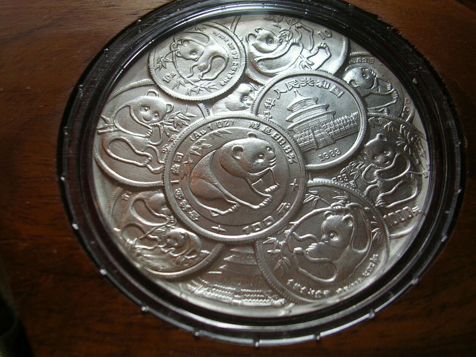 1991 China 10th Anniversary Panda Collection 4 coin Gold Silver Set Box COA - Fresh Stock Dated February 2026