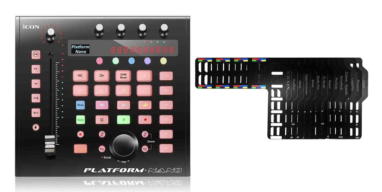 Icon Pro Audio Platform Nano DAW Control Surface With Motorized Fader - Fresh Stock Dated February 2026