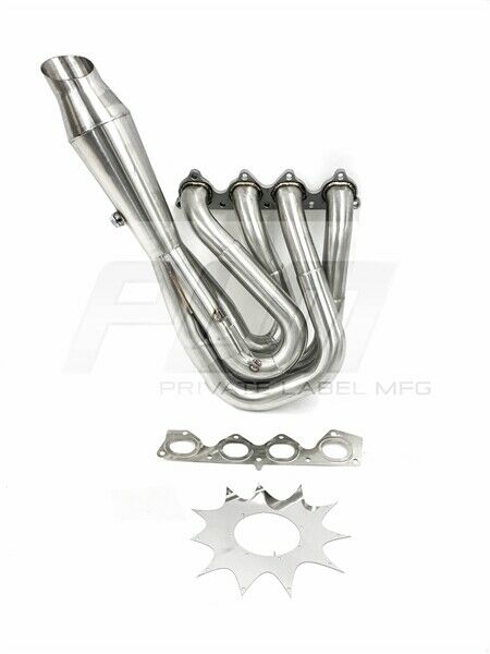 Open Box PLM Power Driven H-Series Hood Exit Race Header 4-1 Megaphone - Fresh Stock Dated February 2026