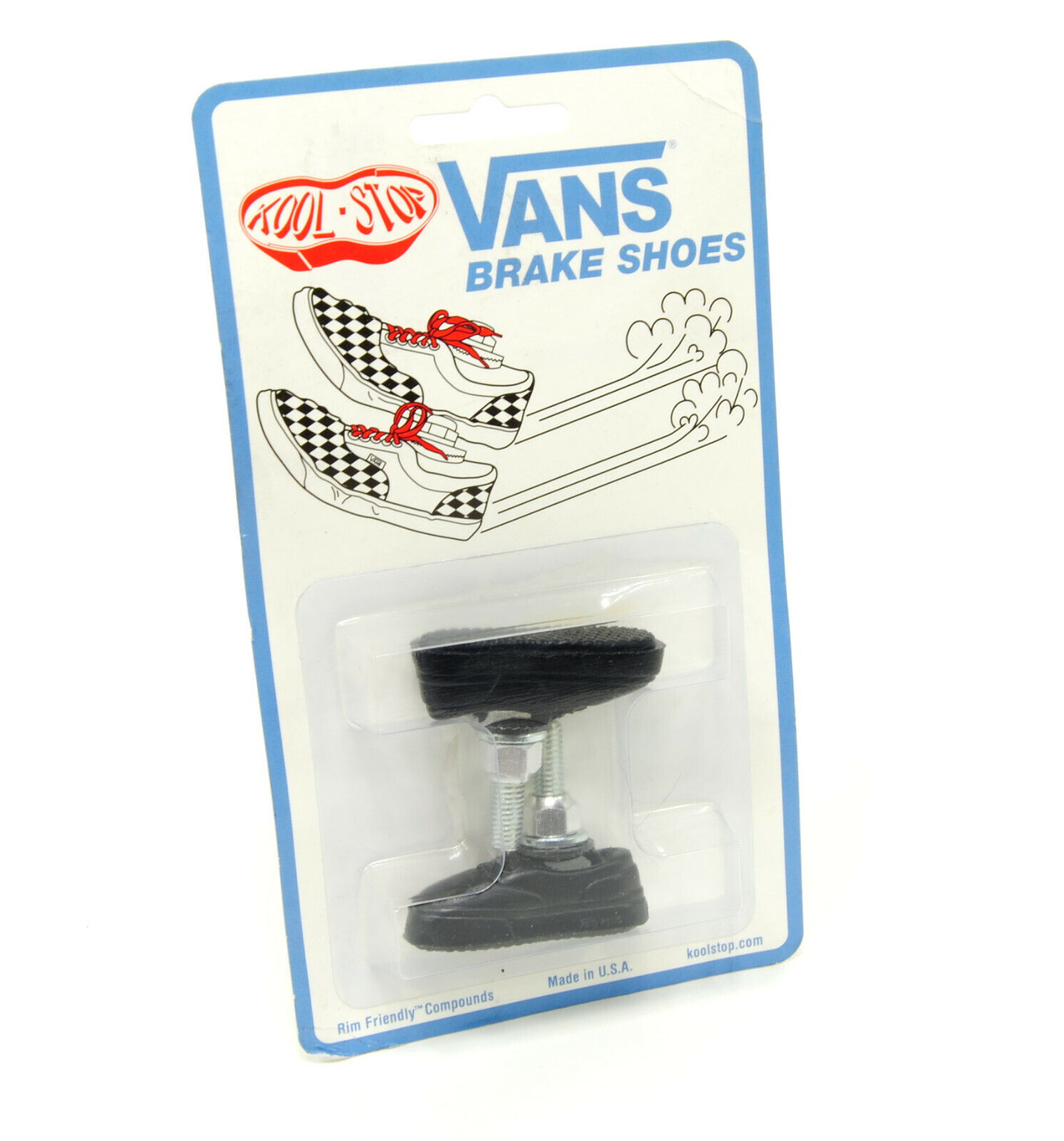 Kool-Stop Vans Brake Pad: Pair, Black - Fresh Stock Dated February 2026