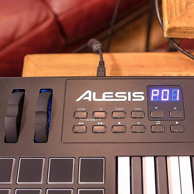 Alesis VI25 | Advanced 25-Key USB MIDI Keyboard & Drum Pad Controller - Fresh Stock Dated February 2026