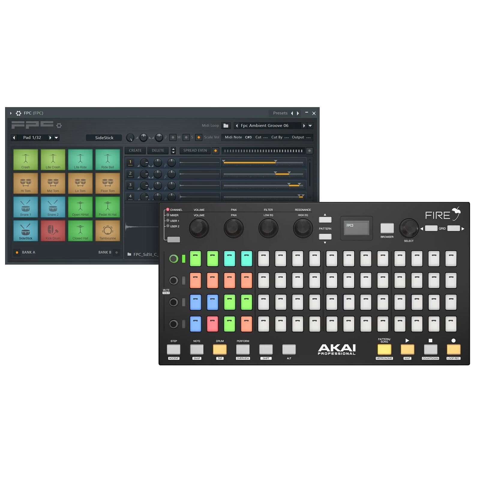 Akai Professional Fire FL Studio Performance Controller (No Software) - Fresh Stock Dated February 2026