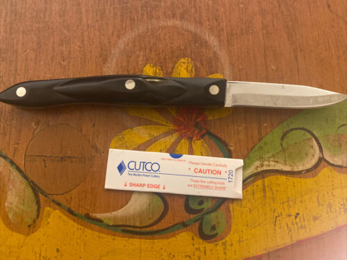 USA CUTCO 1720 Paring Knife Classic Brown Handle Factory Sharpened - Fresh Stock Dated December 2025