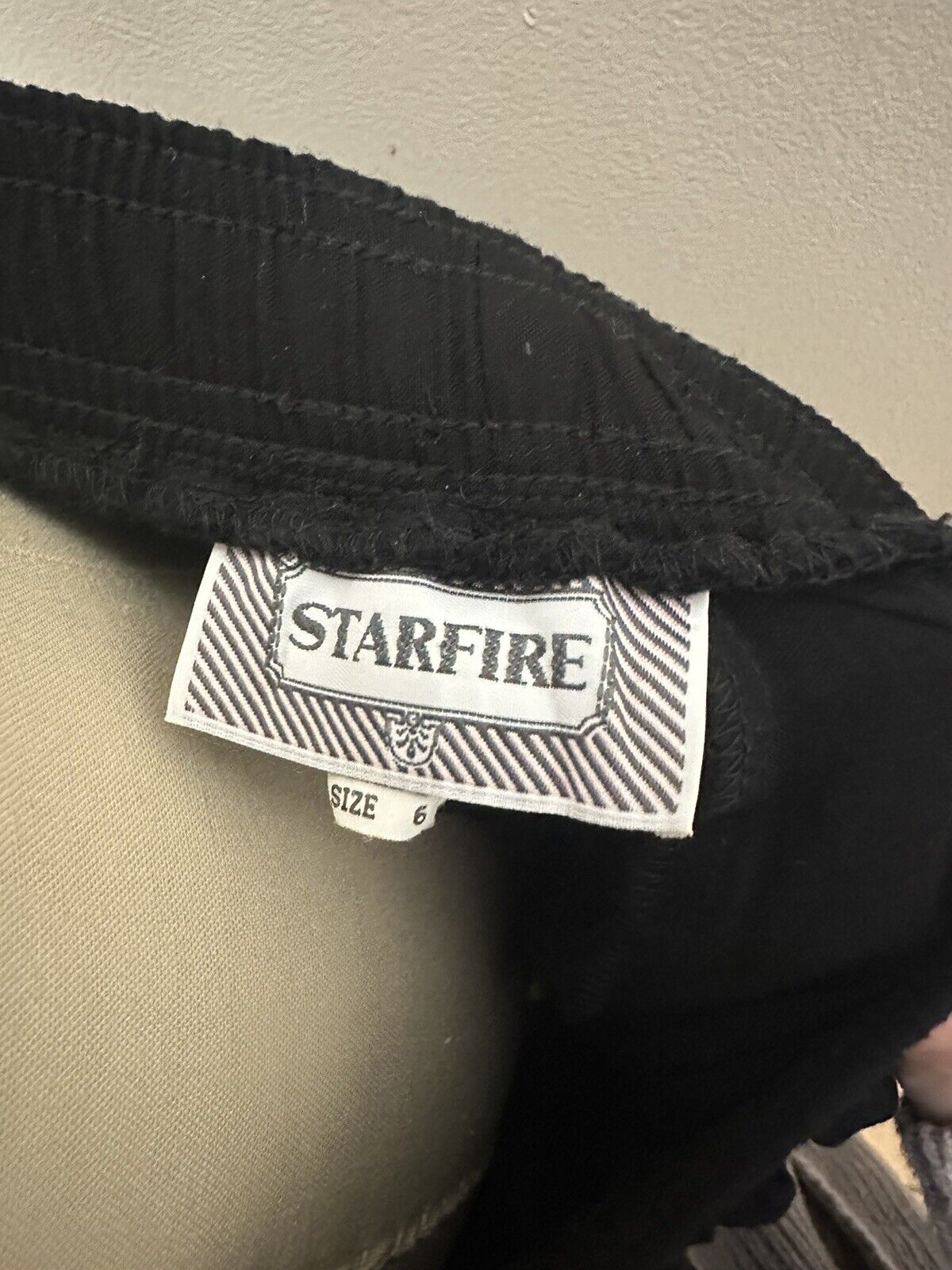 Vtg Starfire Novelty Skirt Bistro Cafe French Poodle - Fresh Stock Dated March 2026