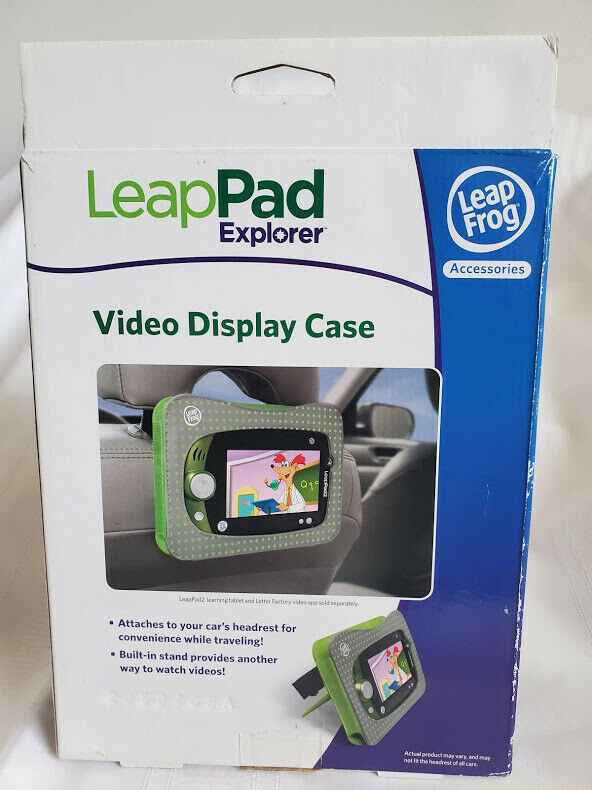 LEAP FROG ‘EXPLORER’ VIDEO DISPLAY CASE- Works w/ Leap Pad & Leap Pad2- 3-9 year - Fresh Stock Dated December 2025