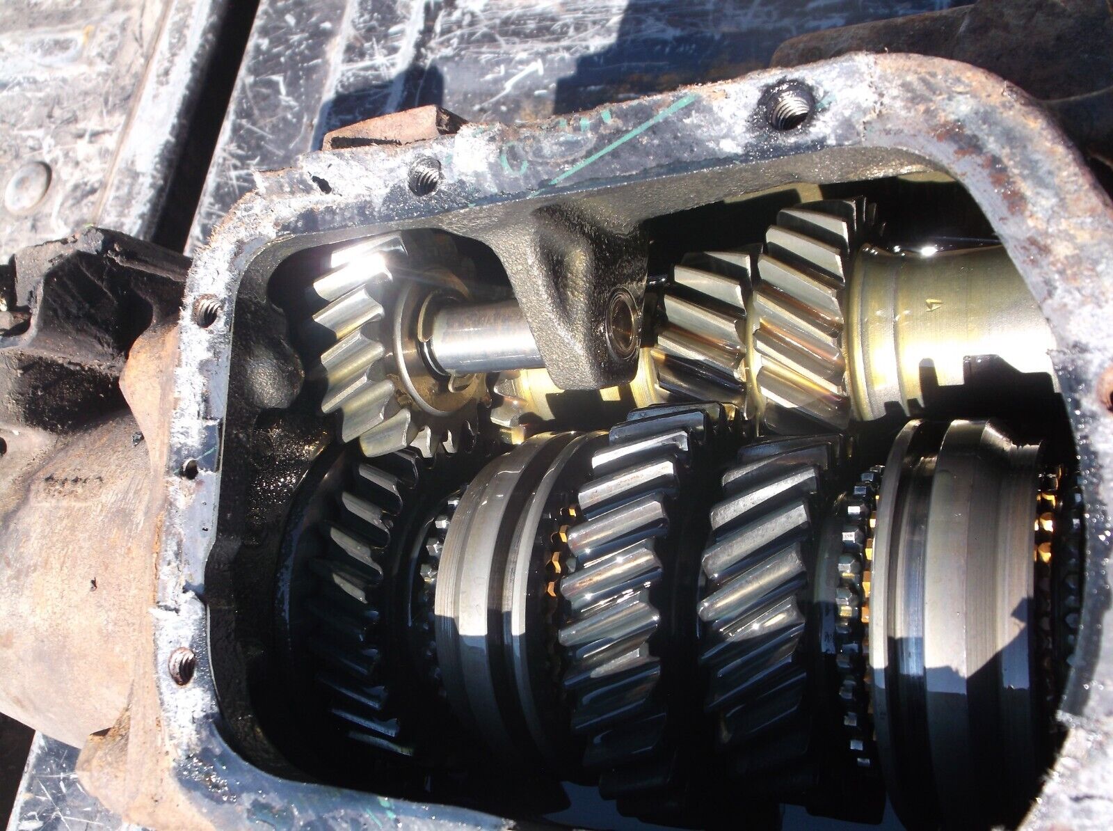 Chevy GM Saginaw 3 Speed Transmission Nova Camaro Impala C10 Dirt Track - Fresh Stock Dated February 2026