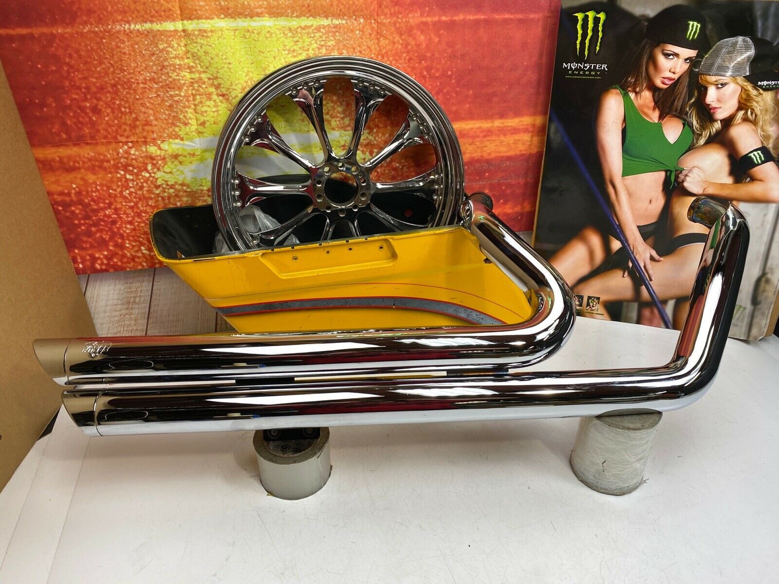 🔥12-17 Harley Softail Vance & Hines Big Shot Staggered Duals🔥 - Fresh Stock Dated February 2026