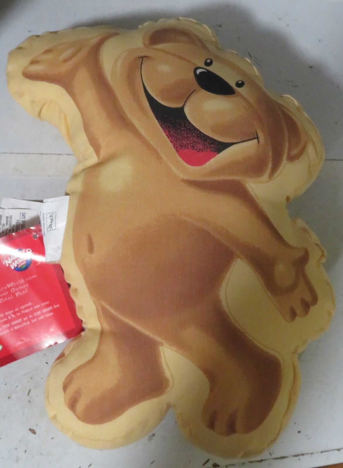 RARE Teddy Grahams Decorative Pillow Nabisco World New w/Tag 14