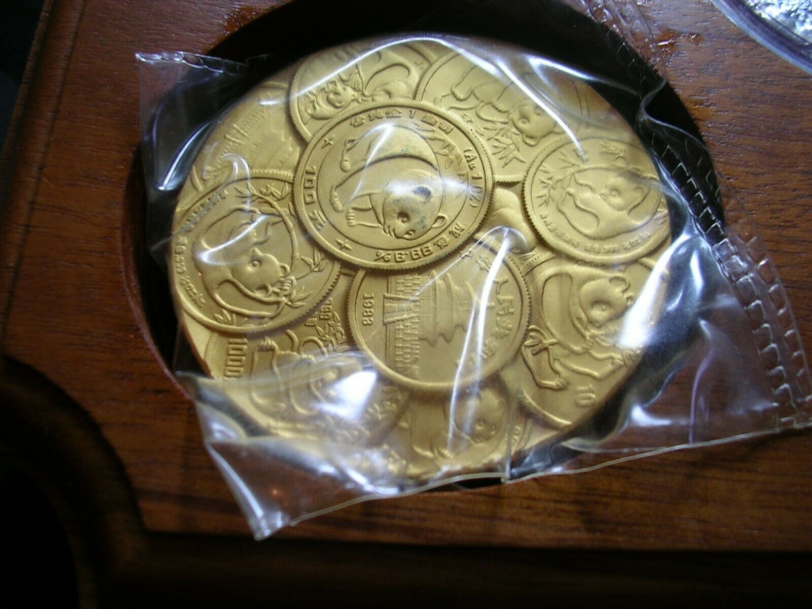 1991 China 10th Anniversary Panda Collection 4 coin Gold Silver Set Box COA - Fresh Stock Dated February 2026