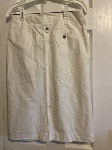 White Pencil Skirt By Counterparts  Size 14 - Fresh Stock Dated February 2026