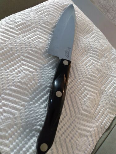 CUTCO 1738 KB Knife, Black Swirl Handle,  6 inch Blade Free Shipping 11.5