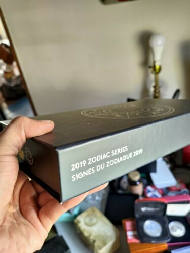 12 pcs New 5 dollar silver coin 2019 Canada mint Zodiac  Set - Fresh Stock Dated February 2026