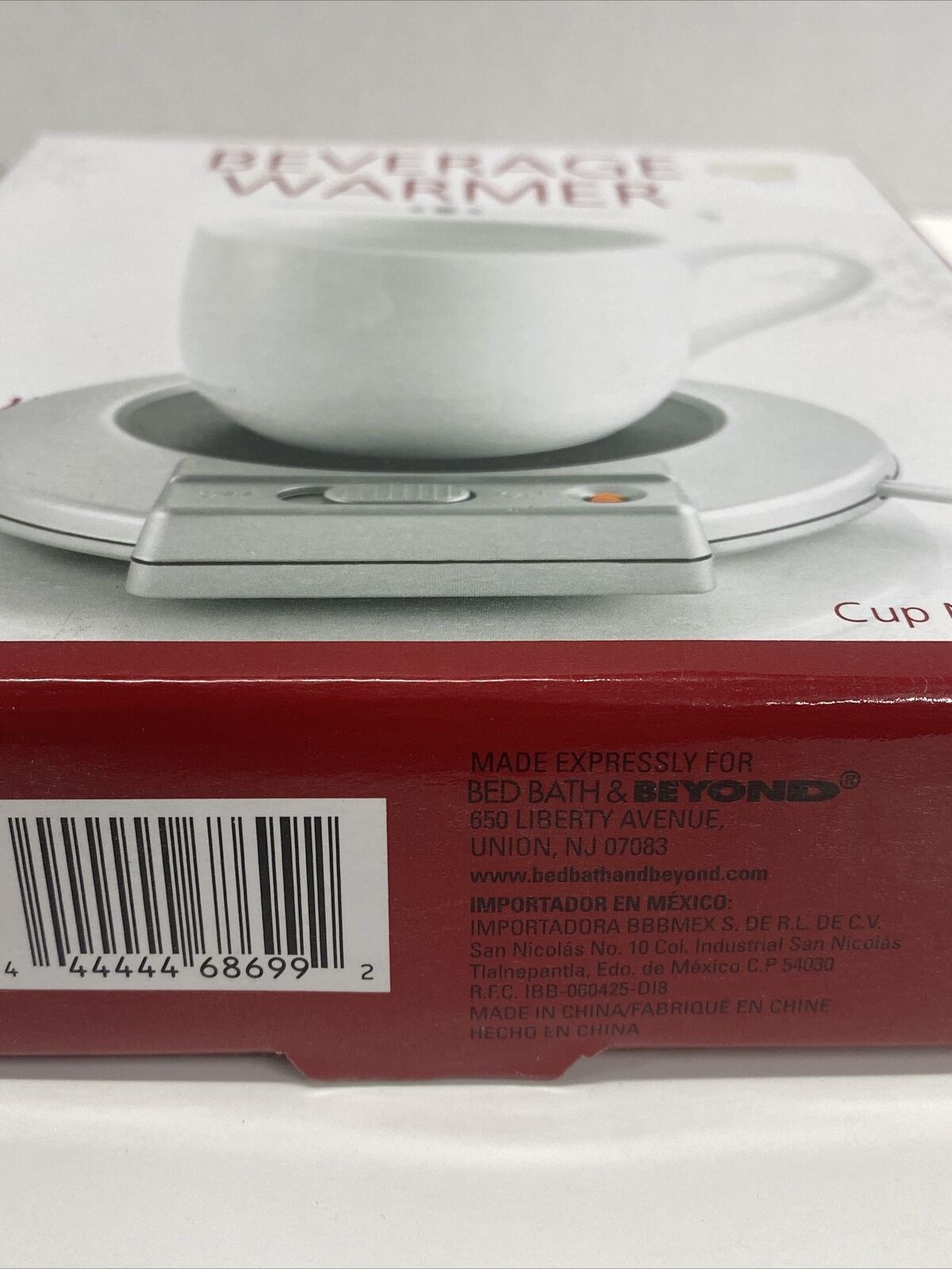 Beverage Warmer electric NIB Bed Bath and Beyond - Fresh Stock Dated February 2026