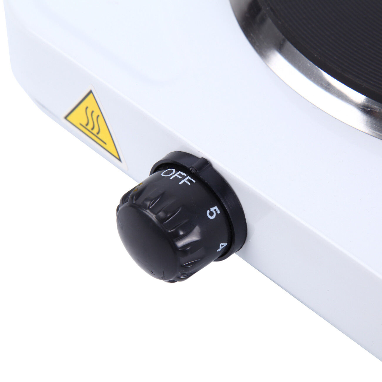 Portable Electric Double Burner Hot Plate Heating Cooking Stove Kitchen Camping - Fresh Stock Dated February 2026