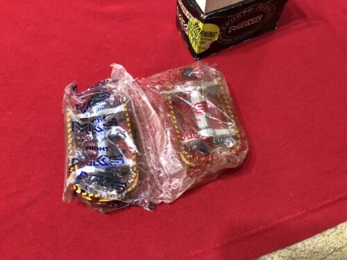 MKS BM-10 FOOT JAW GOLD 9/16 PEDALS BM 10 OLD SCHOOL BMX - Fresh Stock Dated December 2025