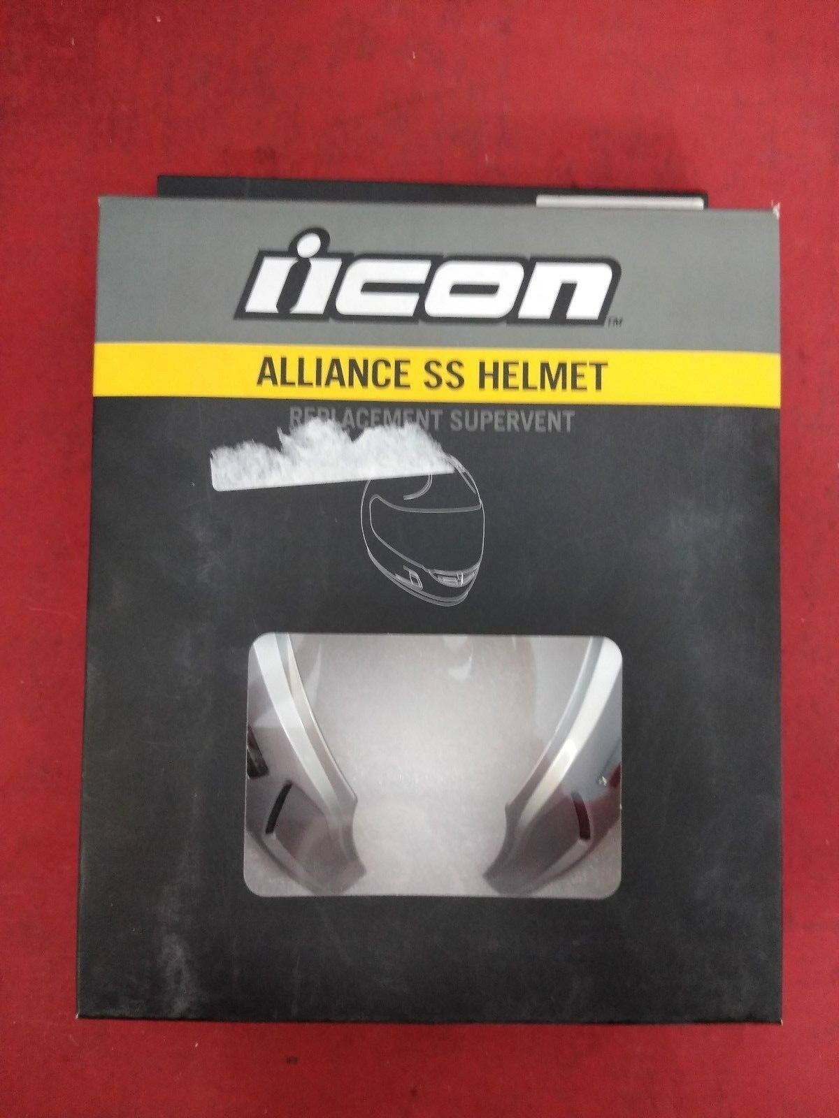 NEW Icon Alliance SS Helmet Replacement Supervent 01330213 - Fresh Stock Dated February 2026