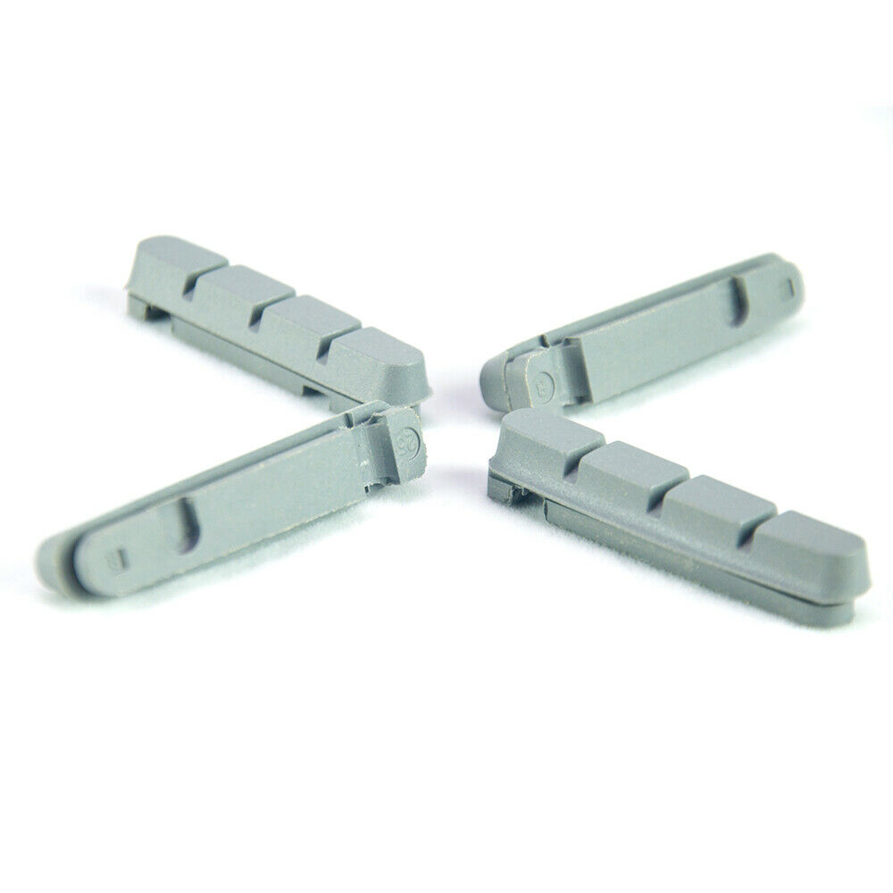 SUPERTEAM Bike Ceramic Brake Pads 2 Set Rim V Type Silent Brake Pad For Shimano - Fresh Stock Dated February 2026