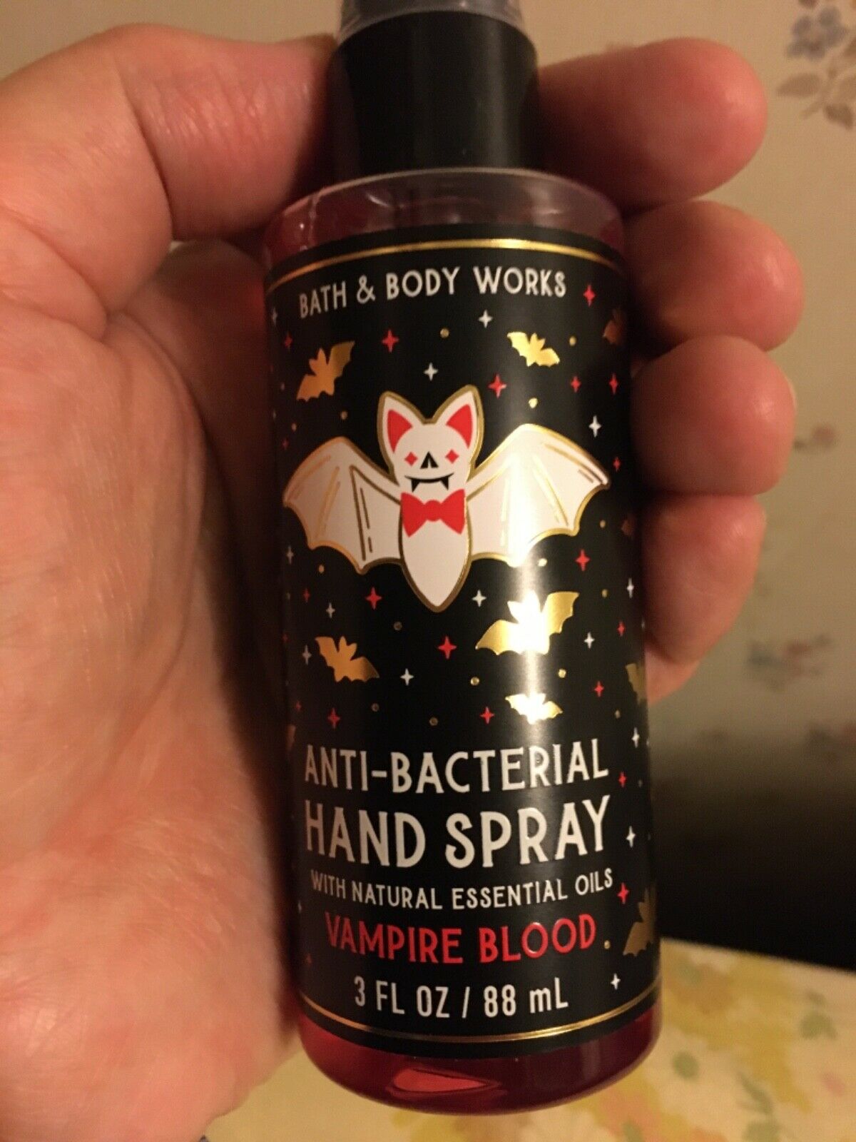 2-Pack Vampire Blood Anti-Bacterial Hand Spray Sanitizer Bath & Body Works - Fresh Stock Dated February 2026