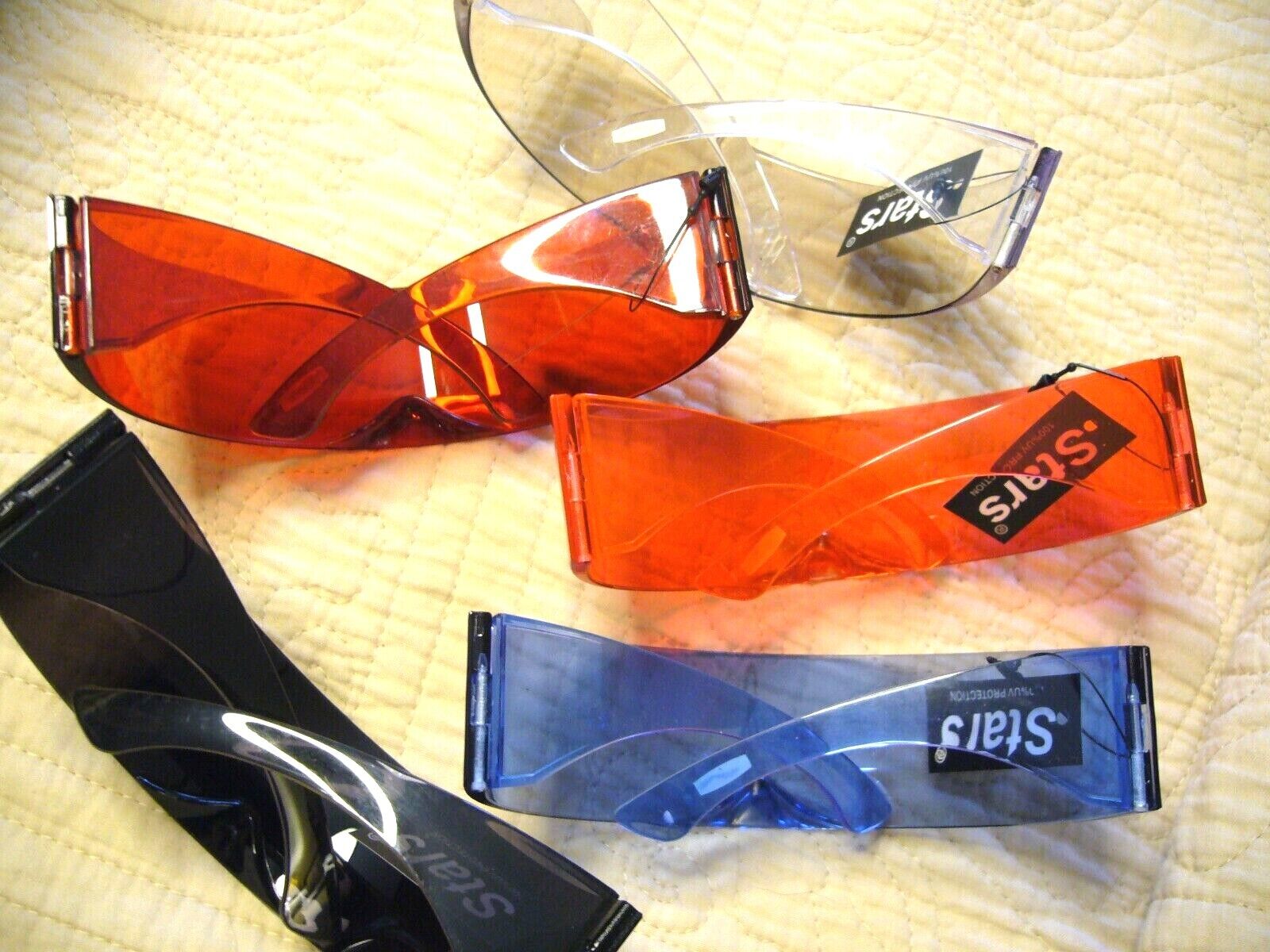 Futuristic Sunglasses Back To The Future Mono-lens Colors Cyclops -TALEB-CO - Fresh Stock Dated February 2026