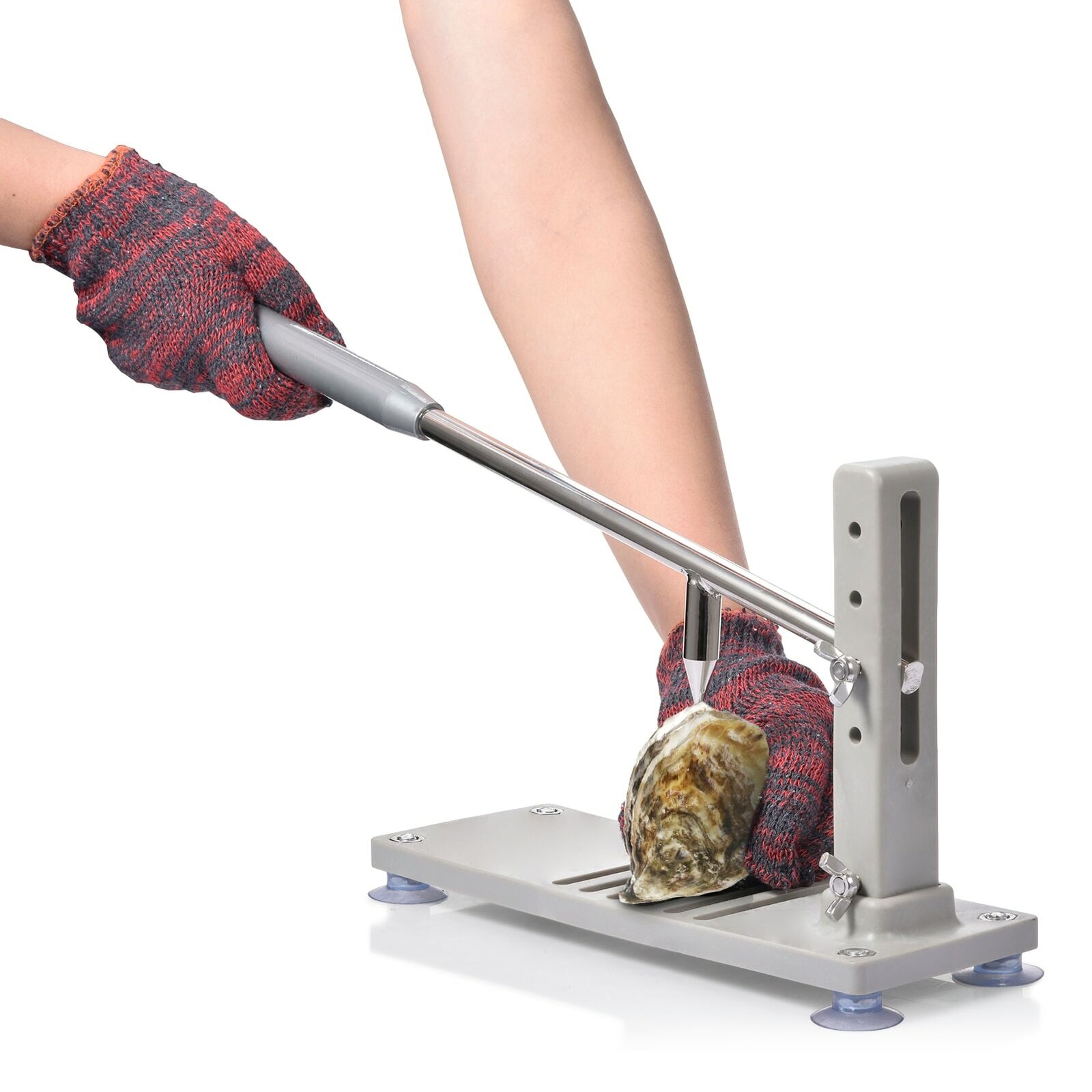 Oyster Shell Opener Adjustable Oyster Clam Shucker Tool Set Ketchen Cooking Tool - Fresh Stock Dated December 2025